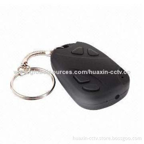 Hidden Camera/Portable Covert Car Key Recorder, Supports Micro SD Card Up to 16GB